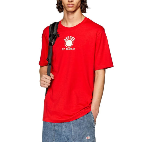 CAMISETA ROJA J-JUST-K4 DIESEL